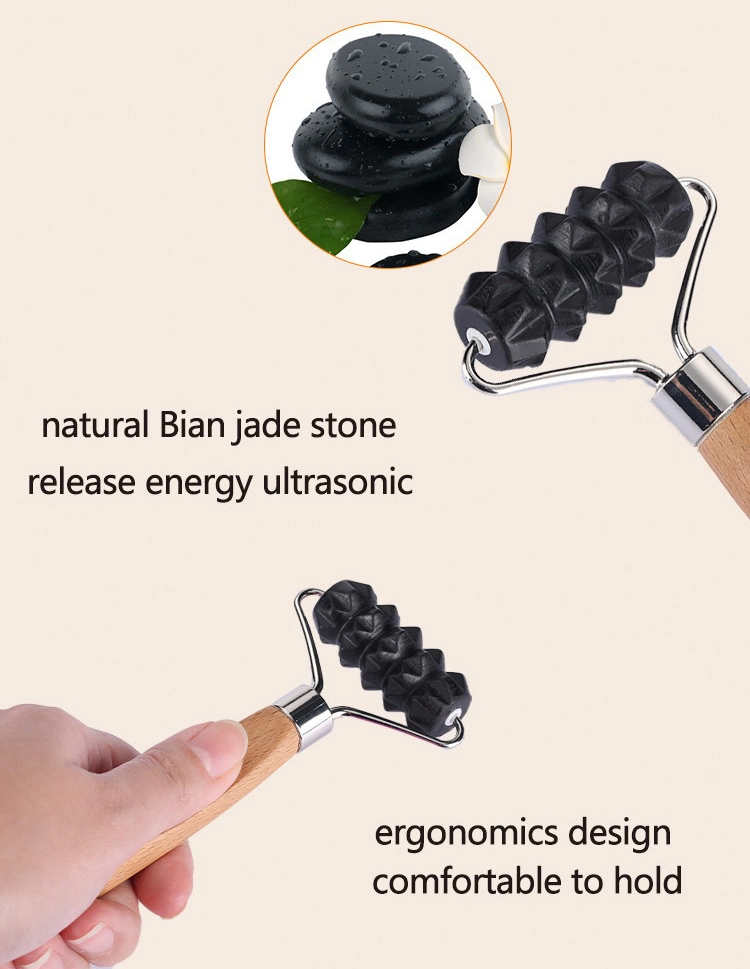 Wholesale Masajeador De Pies Best Bian Stone Gua Sha Arm Leg Massager