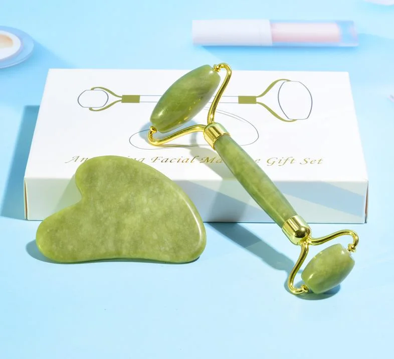 Beauty Products Skin Care Tools Face Massager Facial Jade Roller Gua Sha Tool