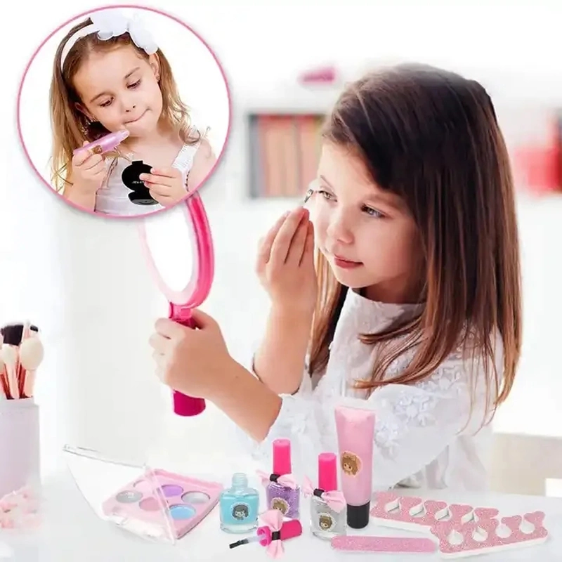 Promotional Toy Beauty Educational Toys Colorful Interesting Children Girls Pretty Girl Cosmetic Gift Makeup Toy Set for Kids