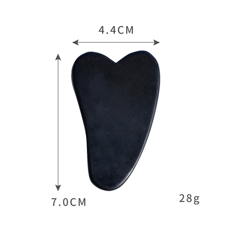 OEM Logo Cheap Black Jade Guasha Board Gua Sha Massager