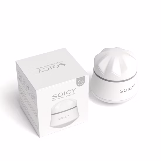 Оптовая продажа Soicy из нержавеющей стали S50, роликовый ледяной шарик, устройство для массажа кожи, массажер для глаз, лица, красота, уход за кожей, ледяной ролик для лица